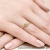 Pierścionek W237 Diament 0,04ct żółte złoto