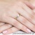 Pierścionek W241 Diament 0,20ct żółte złoto