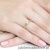Pierścionek W242 Diament 0,20ct żółte złoto