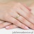 Pierścionek W246 Diament 0,12ct żółte złoto