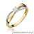 Pierścionek W248 Diament 0,10ct żółte złoto