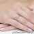 Pierścionek W262 Diament 0,15ct żółte złoto