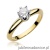 Pierścionek W267 Diament 0,30ct żółte złoto