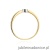 Pierścionek W322 Diament 0,04ct żółte złoto