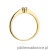 Pierścionek W465 Diament 0,01ct żółte złoto