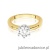 Pierścionek W482 Diament 0,70ct żółte złoto