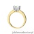 Pierścionek W482 Diament 1,00ct żółte złoto
