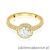 Pierścionek W508 Diament 0,70ct żółte złoto