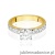 Pierścionek W534 Diament 1,00ct żółte złoto