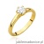 Pierścionek W540 Diament 0,40ct żółte złoto