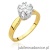 Pierścionek W541 Diament 1,00ct żółte złoto