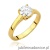 Pierścionek W544 Diament 1,00ct żółte złoto