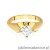 Pierścionek W545 Diament 0,70ct żółte złoto