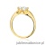 Pierścionek W545 Diament 0,70ct żółte złoto
