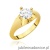 Pierścionek W545 Diament 1,00ct żółte złoto