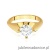 Pierścionek W545 Diament 1,00ct żółte złoto