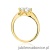 Pierścionek W545 Diament 1,00ct żółte złoto