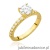 Pierścionek W546 Diament 0,70ct żółte złoto