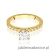 Pierścionek W546 Diament 0,70ct żółte złoto
