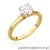 Pierścionek W547 Diament 1,00ct żółte złoto