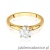 Pierścionek W547 Diament 1,00ct żółte złoto
