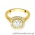 Pierścionek W552 Diament 0,70ct żółte złoto