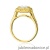 Pierścionek W552 Diament 1,00ct żółte złoto
