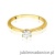 Pierścionek W553 Diament 0,50ct żółte złoto