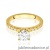 Pierścionek W546 Diament 1,00ct żółte złoto
