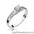 Pierścionek W016 Diament 0,23ct białe złoto