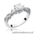 Pierścionek W023 Diament 0,50ct białe złoto