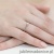 Pierścionek W042 Diament 0,13ct białe złoto