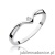 Pierścionek W051 Diament 0,04ct białe złoto