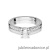 Pierścionek W052 Diament 0,50ct białe złoto