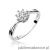 Pierścionek W072 Diament 0,10ct białe złoto