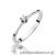 Pierścionek W111 Diament 0,04ct białe złoto