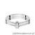 Pierścionek W111 Diament 0,04ct białe złoto