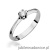 Pierścionek W134 Diament 0,10ct białe złoto