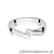 Pierścionek W137 Diament 0,04ct białe złoto