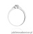 Pierścionek W155 Diament 0,12ct białe złoto