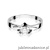 Pierścionek W155 Diament 0,50ct białe złoto