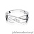 Pierścionek W156 Diament 0,10ct białe złoto