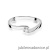 Pierścionek W160 Diament 0,13ct białe złoto
