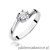 Pierścionek W163 Diament 0,30ct białe złoto