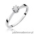 Pierścionek W173 Diament 0,15ct białe złoto