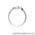 Pierścionek W177 Diament 0,13ct białe złoto