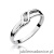 Pierścionek W178 Diament 0,04ct białe złoto