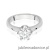 Pierścionek W220B Diament 1,00ct białe złoto