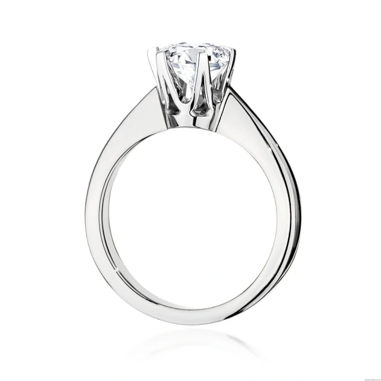 Pierścionek W220B Diament 1,00ct białe złoto