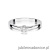 Pierścionek W335 Diament 0,15ct białe złoto